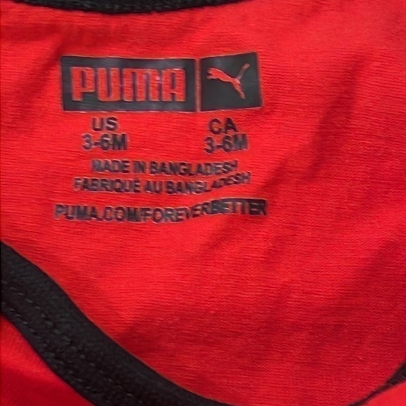 2  3-6 Month Onesies babyGap & Puma Long Sleeve Snap at Legs - Picture 6 of 6